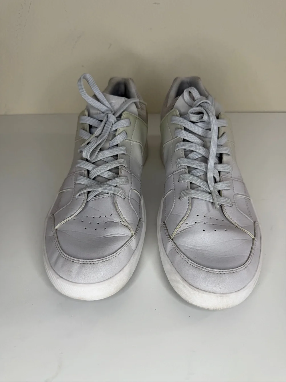 On THE ROGER Clubhouse Glacier Gray Shoes Tennis Sneakers Men Size 47 US 12